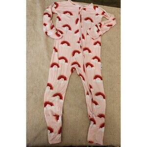 Cute cotton bamboo footie size 12-18m